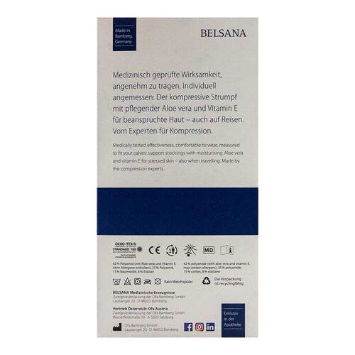 Belsana med aloe AD Gr&ouml;&szlig;e S Gr&ouml;&szlig;e 42 - 44 schwarz - 2