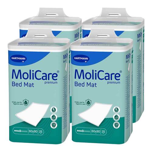 Molicare Premium Bed Mat 5 Tropfen 60x90 cm - 1