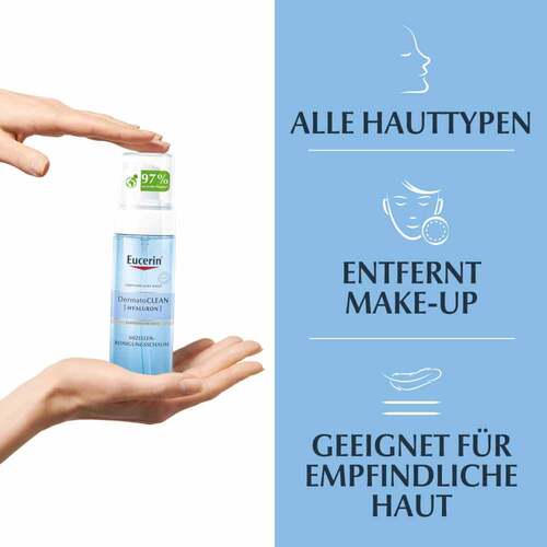 Eucerin Dermatoclean Hyaluron Miz.Reinigungsschaum - 3