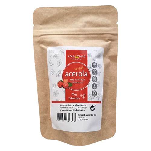 Acerola Vitamin C ohne Zuckersusatz Lutschtabletten  - 1