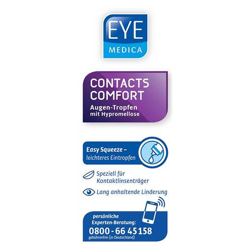 Eyemedica Contacts Comfort Kontaktlinsen Augentropfen - 3