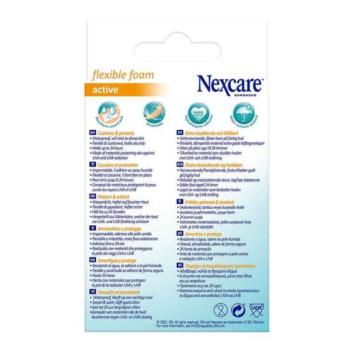 Nexcare flexible foam active strips 3 Gr&ouml;&szlig;en - 2