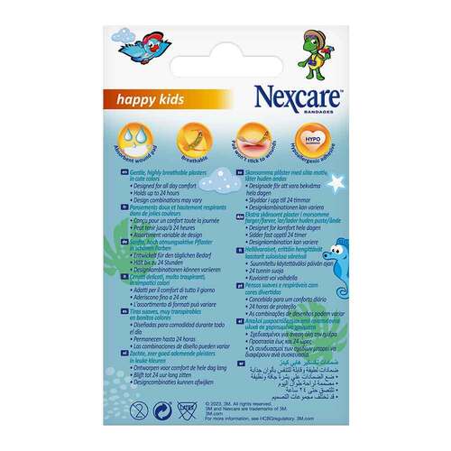 Nexcare Happy Kids 19x72 mm Pflasterstrips - 2