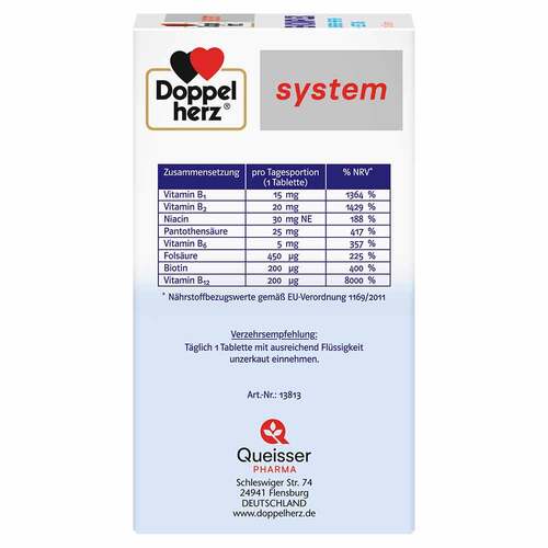 Doppelherz B-Komplex system Tabletten - 4