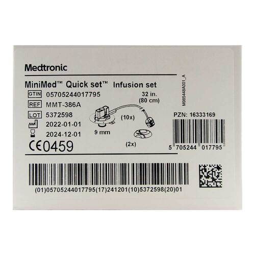 MiniMed® Quick-Set 9 mm 80 cm Infusionsset - 2