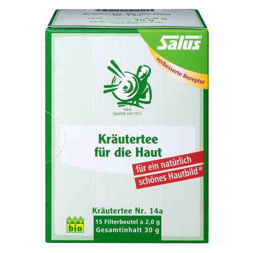 Kr&auml;utertee f&uuml;r die Haut Nr.14a Bio Salus Fbeutel  - 2