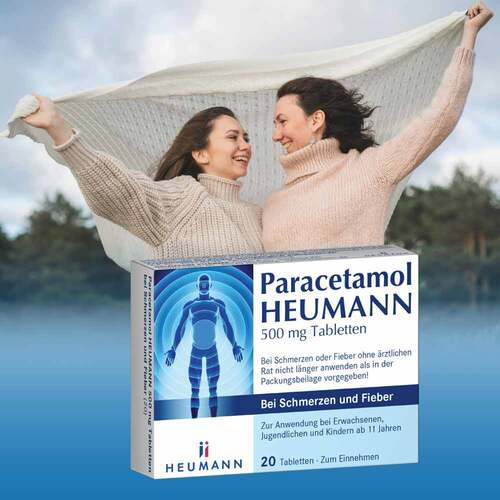 Paracetamol HEUMANN 500 mg Tabletten bei Schmerzen und Fieber - 2