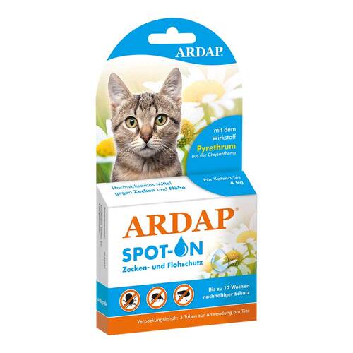 Ardap Spot-On f&uuml;r kleine Katzen bis 4 kg - 1