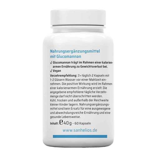 Sanhelios Appetitzügler zum Abnehmen Kapseln - 3