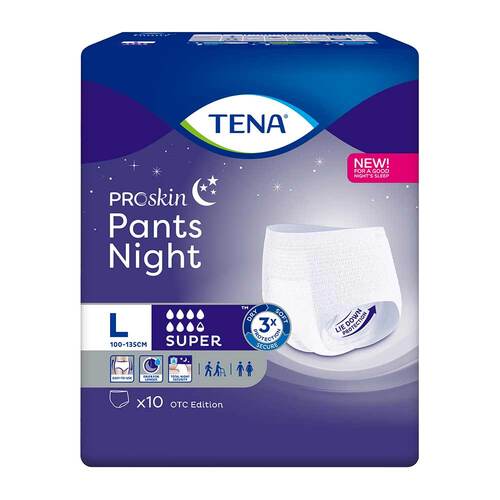 TENA Pants night super L Einweghose bei Inkontinenz - 1