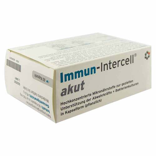 Immun Intercell akut Hartkapseln mit magensaftresistent &uuml;berzogene Pell. - 4