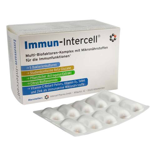 Immun Intercell Hartkapseln mit magensaftresistent &uuml;berzogene Pellets - 1