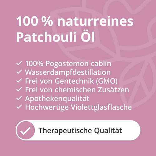 Patchouli &Ouml;l naturrein &auml;therisch - 2