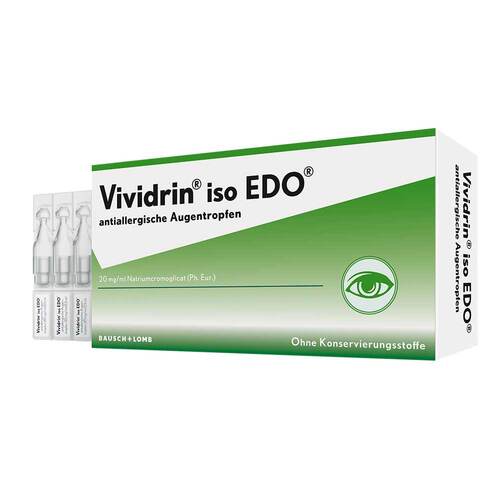 Vividrin® iso EDO® antiallergische Augentropfen, f&uuml;r Schwangere und Stillende geeignet - 1