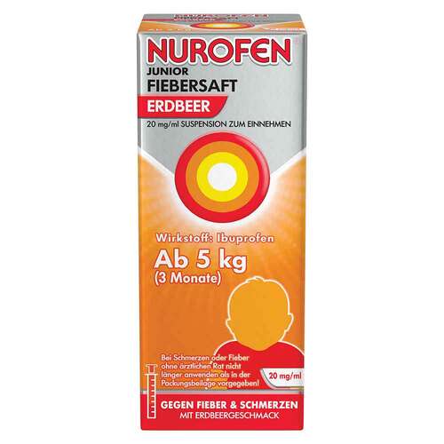 Nurofen Junior Fiebersaft Erdbeer 20 mg / ml - 1