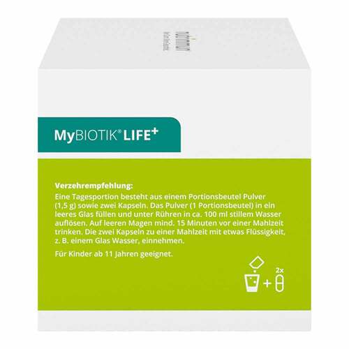 Mybiotik Life + Kombipackung 30x1,5 g Pulver + 60 Kapseln  - 4