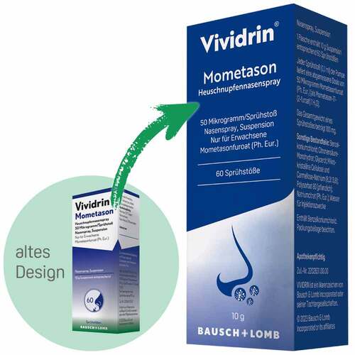 Vividrin® Mometason Heuschnupfennasenspray bei starken allergischen Beschwerden - 2