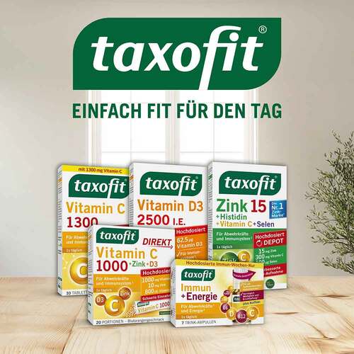 Taxofit Vitamin D3 2500 I.E. Tabletten - 5