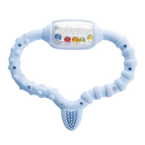 Curaprox Baby Beißring 0 - 24 Mon.blau - 1