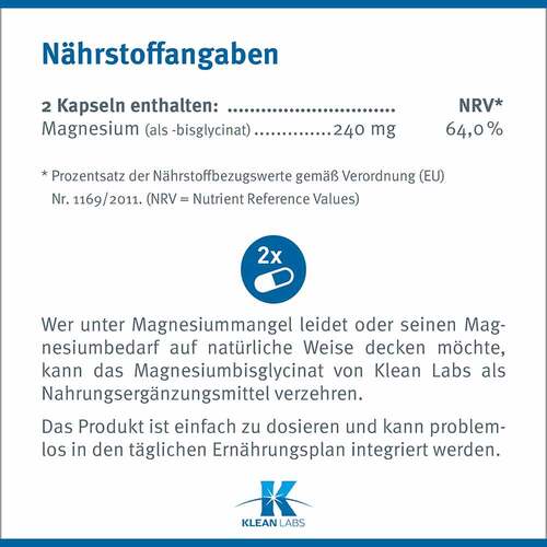 Magnesium Bisglycinat Kapseln - 5