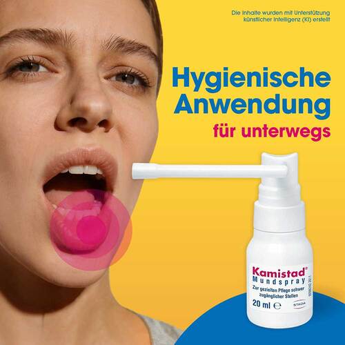 Kamistad® Mundspray bei Zahnfleischentz&uuml;ndungen und Aphten - 4