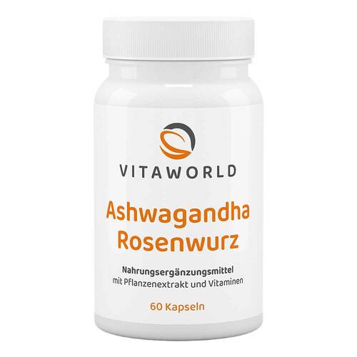 Ashwagandha Rosenwurz Komplex Kapseln - 1