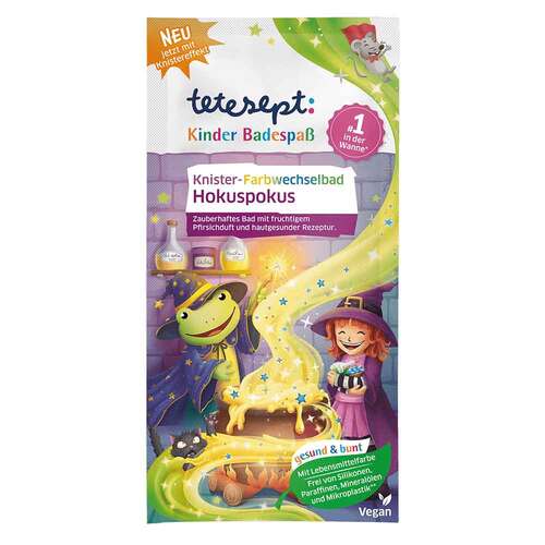 Tetesept Kinder Badespa&szlig; Farbwechselbad Hokuspokus - 1