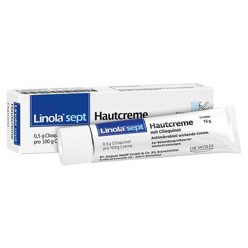 Linola sept Hautcreme mit Clioquinol - 1