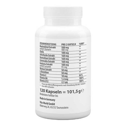 Leber-Vital Komplex Kapseln - 2