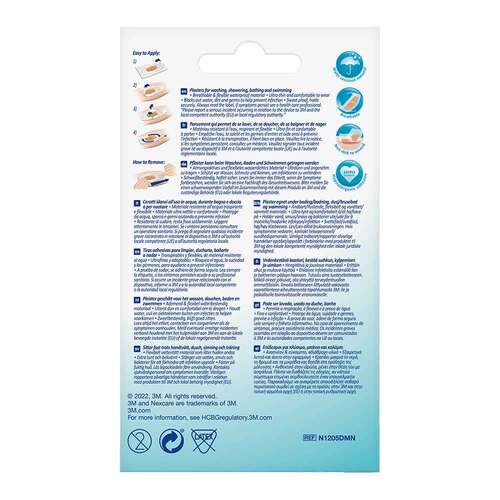 Nexcare Aqua Clear maxi waterproof 6x8,8 cm - 2