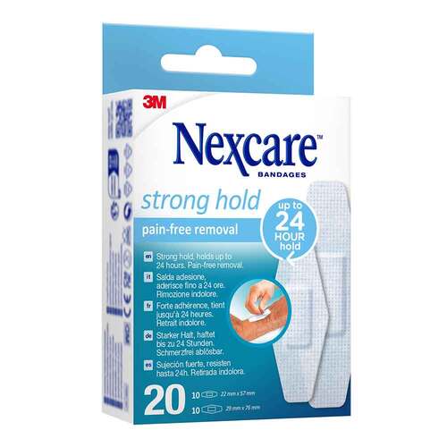 Nexcare Strong Hold pain-free removal ass.Pflaster - 1