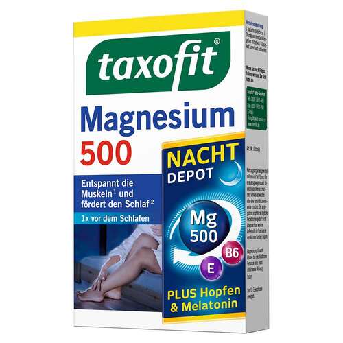 Taxofit Magnesium 500 Nacht Tabletten - 1