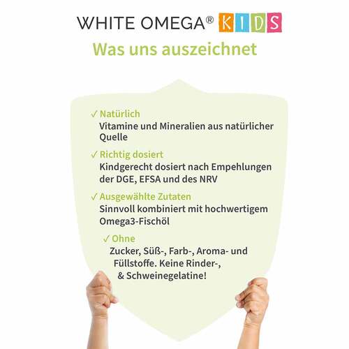 White Omega Kids Immun Weichkapseln - 3