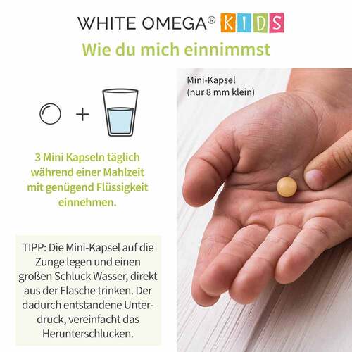 White Omega Kids Immun Weichkapseln - 6
