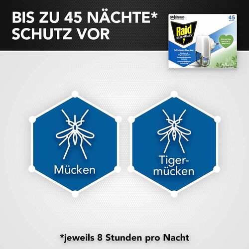 Raid Essentials M&uuml;cken-Stecker 45 N&auml;chte  - 2
