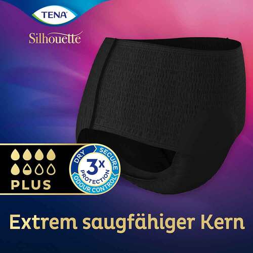TENA® Silhouette HIGH WAIST NOIR Plus Pants M bei Inkontinenz - 2