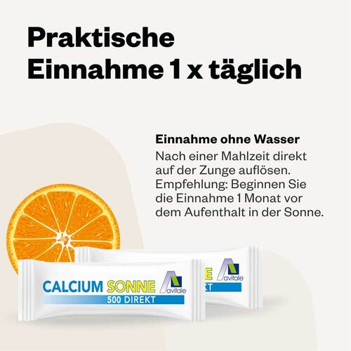 Calcium Sonne 500 Direkt Portionssticks - 3