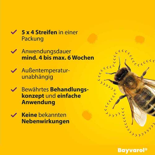 Bayvarol® Streifen f&uuml;r Honigbienen - 5