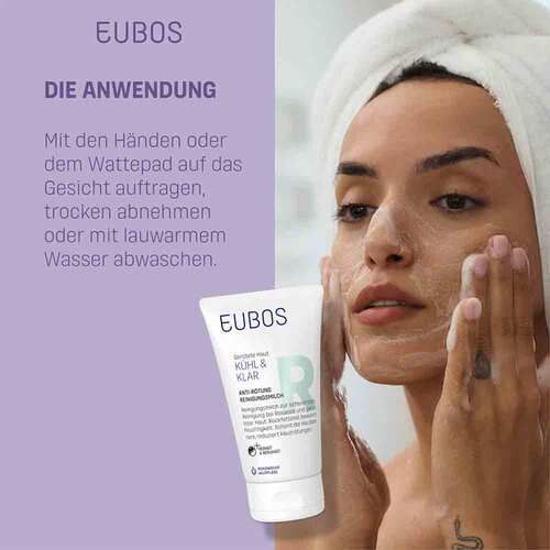 Eubos K&uuml;hl &amp; Klar Anti-R&ouml;tung Reinigungsmilch - 6