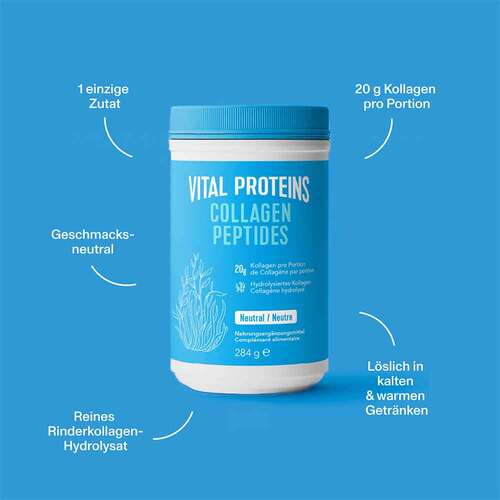 Vital Proteins Collagen Peptides neutral Pulver - 7