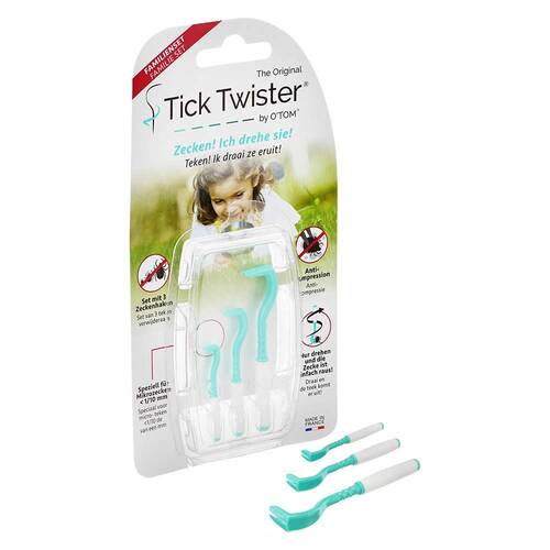 Zeckenhaken Tick Twister Familienset Hebel by Otom - 1