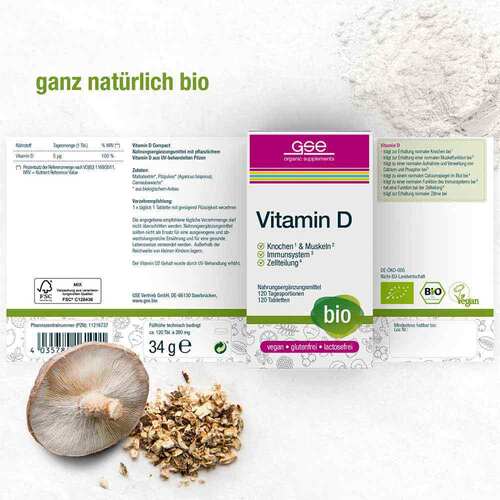 Vitamin D3 Compact Bio Tabletten - 2