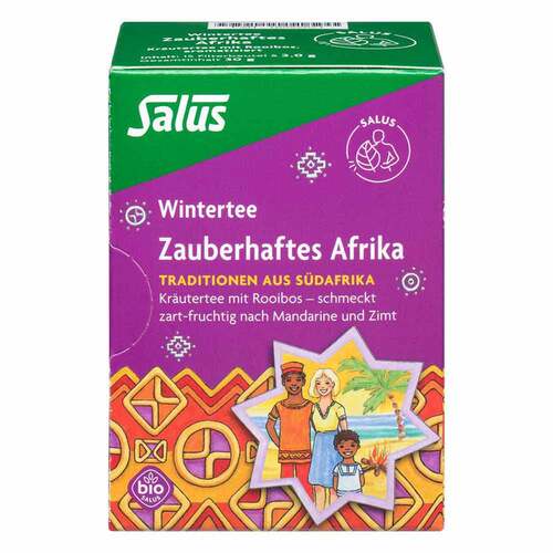 Zauberhaftes Afrika Kr&auml;utertee Bio Salus Fbeutel  - 2