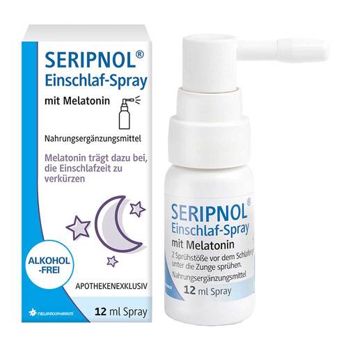 Seripnol Einschlaf-Spray mit Melatonin - 1