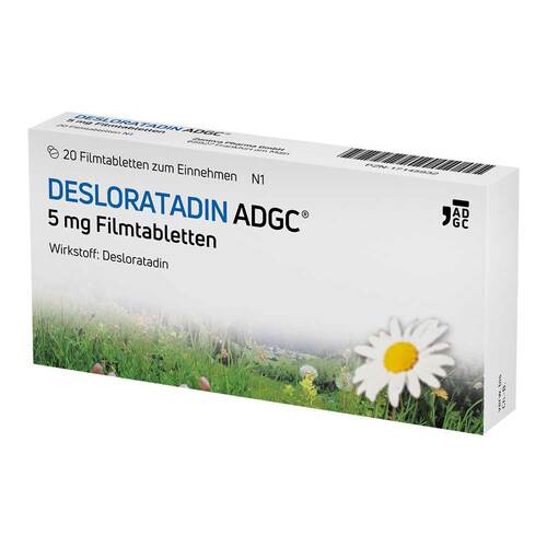 Desloratadin-ADGC 5 mg Filmtabletten - 1