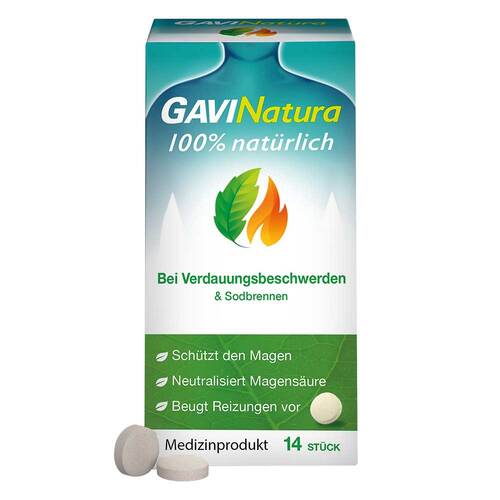 GAVINatura Lutschtabletten bei Verdauungsbeschwerden &amp; Sodbrennen - 1