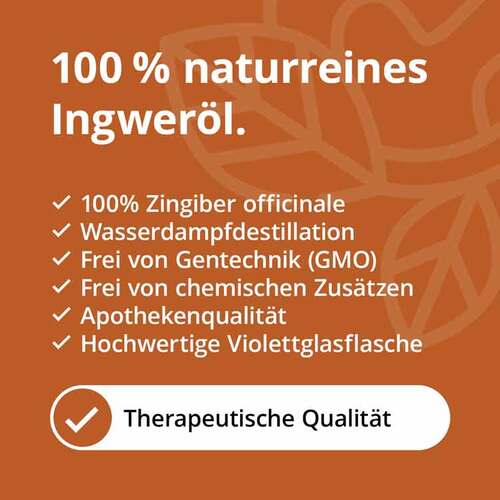 Ingwer &Ouml;l naturrein &auml;therisches &Ouml;l - 2