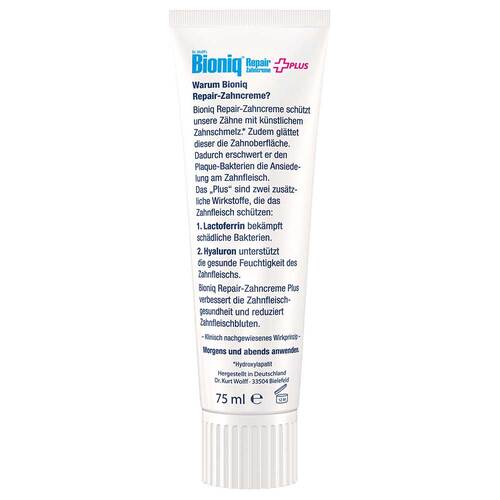 Bioniq Repair-Zahncreme Plus - 3