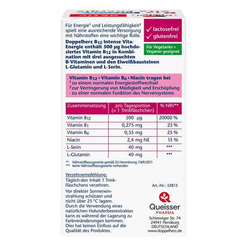Doppelherz B12 Intense Vita-Energie Trinkflasche - 2