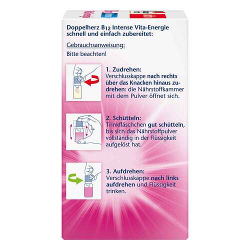 Doppelherz B12 Intense Vita-Energie Trinkflasche - 4